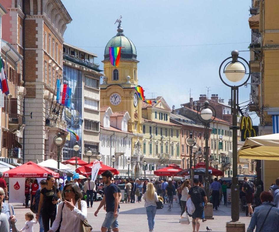 Apartman Lana Rijeka Bagian luar foto